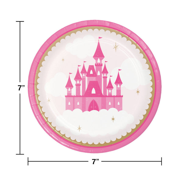 Little Princess Party Pack, Plates, Napkins, Cups, Tablecloth,  Princess Party Supplies, Castle Themed Birthday, Party Decorations