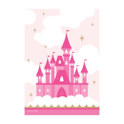 Little Princess Party Plastic Treat Bag, Castle Themed Party, Princess Party Supplies, Birthday Party Decorations, Pink Party for Girls