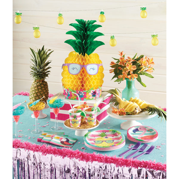 Pineapple Party Napkins, Tropical Decor, Tropical Birthday Party, Summer Shower, Hawaiian Party, Fruit Party, Aloha Party, Luau Party