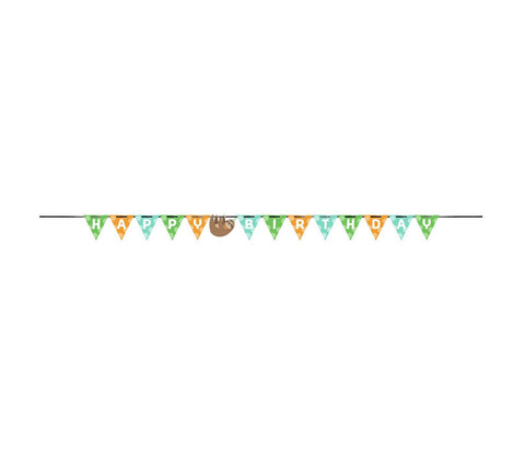 Sloth Party Banner, Sloth Party Décor, Sloth Birthday, Animal Theme, Sloth Baby Shower, Sloth Party Decorations